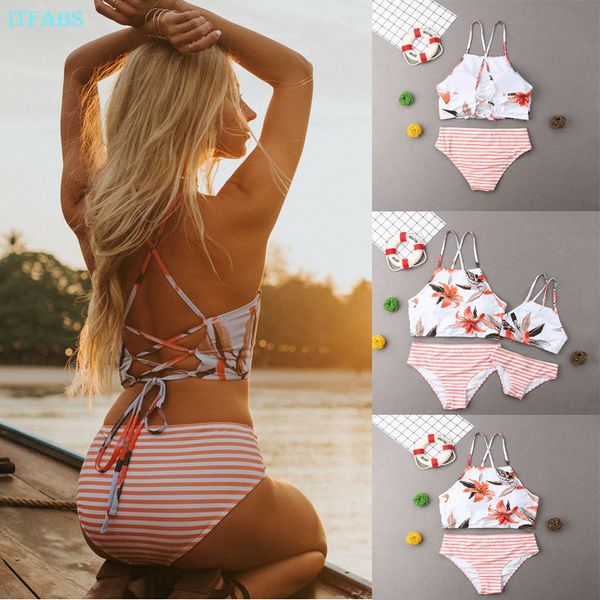 summer mom and daughter bikini set sweet style bra swimwear beachwear striped flowers print bikini sets, White;black
summer mom and daughter bikini set sweet style bra swimwear beachwear striped flowers print bikini sets, White;black