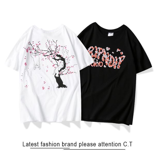 2020 casual wear couple short sleeve printed short sleeves youth t-shirt european top, White;black
2020 casual wear couple short sleeve printed short sleeves youth t-shirt european top, White;black