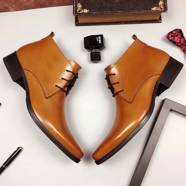 Leather high men dre winter boot work bootie for man pointed toe male black yellow wedding oxford hoe tactical boot
Leather high men dre winter boot work bootie for man pointed toe male black yellow wedding oxford hoe tactical boot