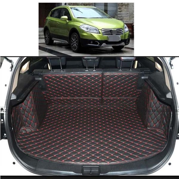 fiber leather car trunk mat cargo mat for s-cross sx4 sx4 crossover 2014 2015 2016 2017 2018 2019 car accessories
fiber leather car trunk mat cargo mat for s-cross sx4 sx4 crossover 2014 2015 2016 2017 2018 2019 car accessories