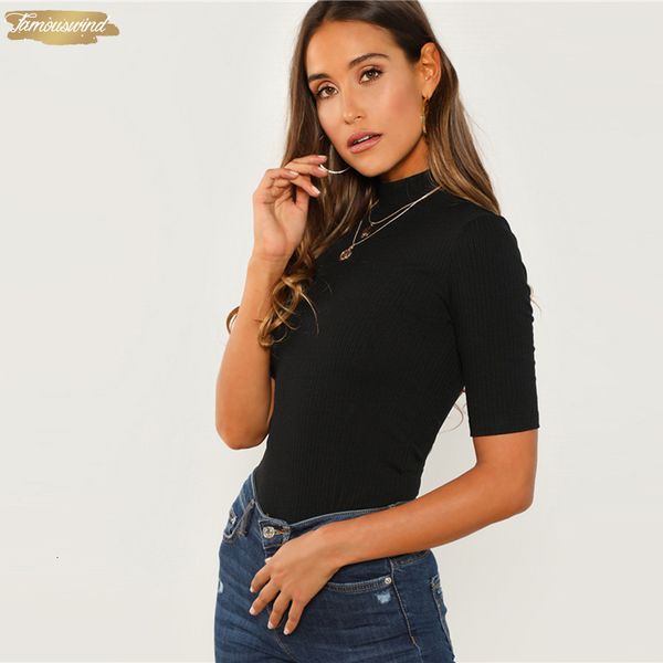 выходные тенниска вскользь mock fit rib knit tee повседневный вокруг шеи половина рукава регулярные шеи женщин осень эластичный топы, White
выходные тенниска вскользь mock fit rib knit tee повседневный вокруг шеи половина рукава регулярные шеи женщин осень эластичный топы, White