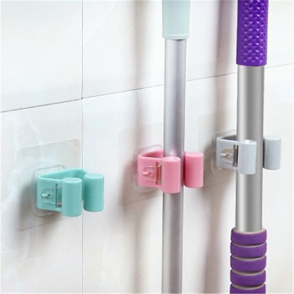 self-adhesive non-perforated mop rack can be reused mop creative seamless bathroom mop storage rack wall-mounted storage rack
self-adhesive non-perforated mop rack can be reused mop creative seamless bathroom mop storage rack wall-mounted storage rack