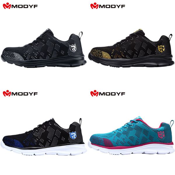 modyf lightweight breathable men safety shoes steel toe work shoes for men anti-smashing construction sneaker with reflective, Black
modyf lightweight breathable men safety shoes steel toe work shoes for men anti-smashing construction sneaker with reflective, Black