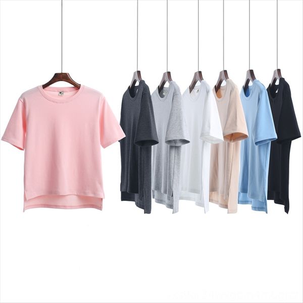 2019 women's summer solid color short t-shirt pullover sleeve t-shirt women's loose pullover large size women'sstraight 6300, White
2019 women's summer solid color short t-shirt pullover sleeve t-shirt women's loose pullover large size women'sstraight 6300, White