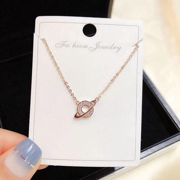 migga micro paved cubic zircon planet chain necklace for women rose gold color gift jewelry, Silver
migga micro paved cubic zircon planet chain necklace for women rose gold color gift jewelry, Silver