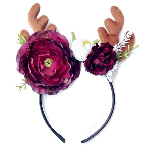 elk antlers flower headband headwear christmas hair accessories for girls kids children (wine
elk antlers flower headband headwear christmas hair accessories for girls kids children (wine