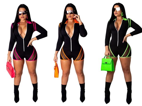 2020 summer rompers womens jumpsuit o neck sleeveless zipper playsuits casual solid bodysuit beach overall #71014, Black;white
2020 summer rompers womens jumpsuit o neck sleeveless zipper playsuits casual solid bodysuit beach overall #71014, Black;white
