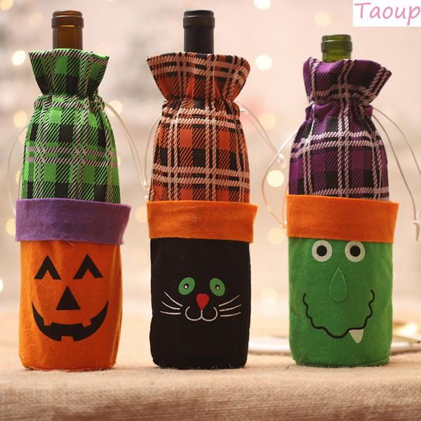 taoup cartoon black cat pumpkin halloween wine bottle cover decor halloween 2018 accessories props red wine holder gfits bags
taoup cartoon black cat pumpkin halloween wine bottle cover decor halloween 2018 accessories props red wine holder gfits bags