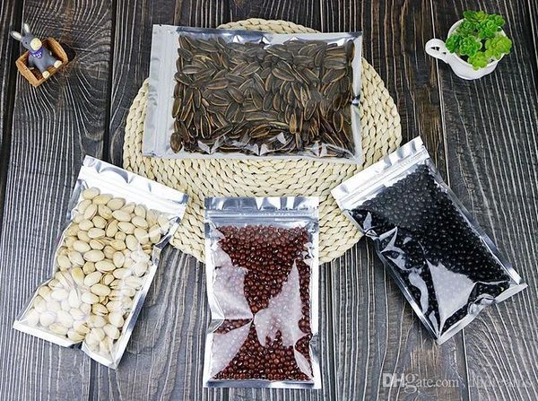 clear foil mylar storage sealer zip bag kitchen vacuum food package aluminum bags
clear foil mylar storage sealer zip bag kitchen vacuum food package aluminum bags