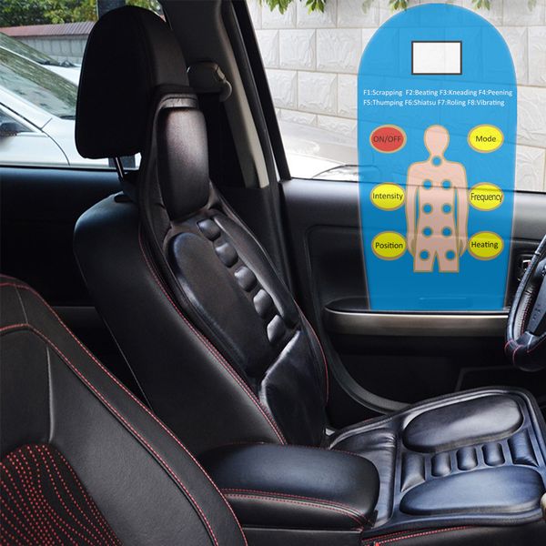 black home/car dual-use seat back massage chair heat seat cushion shoulders, back, waist/legs/neck pain lumbar support car pads
black home/car dual-use seat back massage chair heat seat cushion shoulders, back, waist/legs/neck pain lumbar support car pads