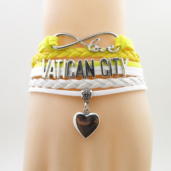 инфинити лав ватикан браслет сердце очарование ватикан национальный флаг браслеты браслеты для женщин и мужчин ювелирные изделия, Golden;silver
инфинити лав ватикан браслет сердце очарование ватикан национальный флаг браслеты браслеты для женщин и мужчин ювелирные изделия, Golden;silver