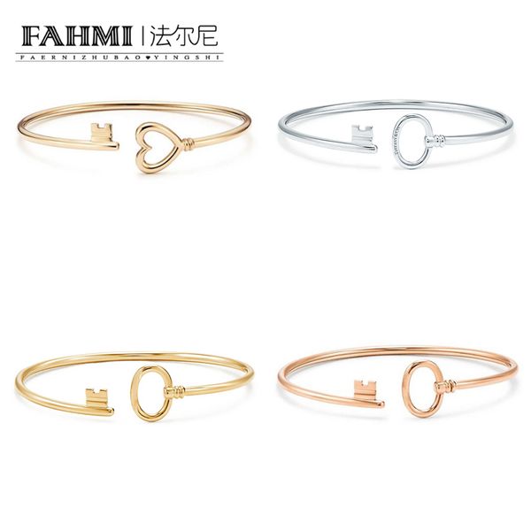 fahmi 925 silver personalized rose gold key bracelet original jewellery for women anniversary, Golden;silver
fahmi 925 silver personalized rose gold key bracelet original jewellery for women anniversary, Golden;silver
