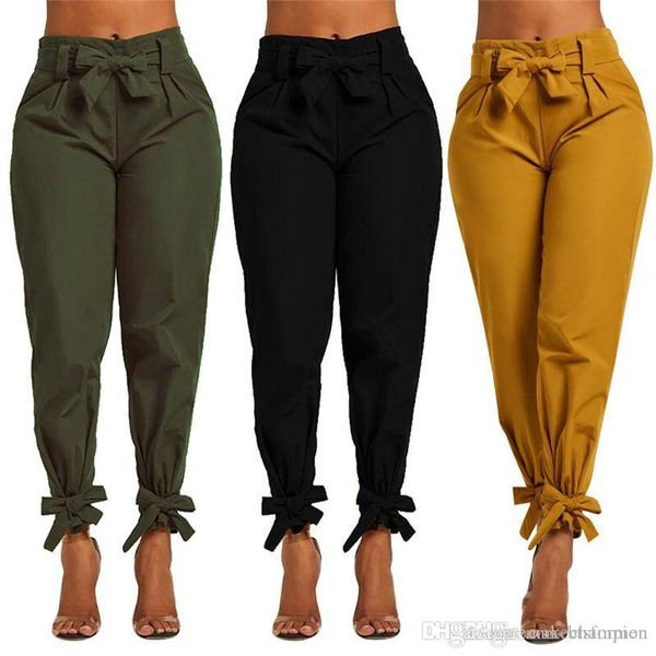 bow designer womens pants high waist womens pencil pants elegant solid color womens clothing, Black;white
bow designer womens pants high waist womens pencil pants elegant solid color womens clothing, Black;white