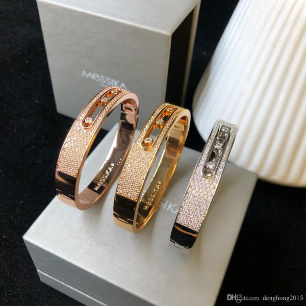 designer bracelet move series diamond sliding bracelet 2019 luxury fashion accessories 18k gold lady accessories hollywood most in, Black
designer bracelet move series diamond sliding bracelet 2019 luxury fashion accessories 18k gold lady accessories hollywood most in, Black