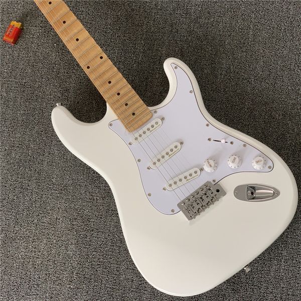 tele electric guitar maple fingerboard red tortoise shell pickguard double binding chrome hardware
tele electric guitar maple fingerboard red tortoise shell pickguard double binding chrome hardware