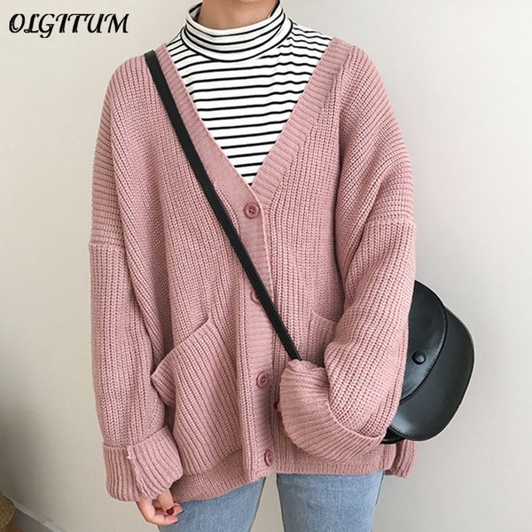 2019 korean women sweater cardigan double pocket design female knitted cardigan knit sweater autumn winter, White;black
2019 korean women sweater cardigan double pocket design female knitted cardigan knit sweater autumn winter, White;black