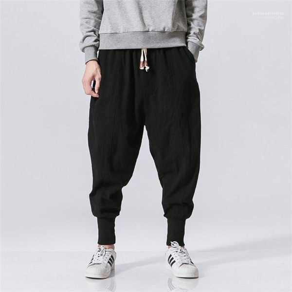 color beam feet chinese style cotton linen lace homme pants designer mens casual harem pants solid, Black
color beam feet chinese style cotton linen lace homme pants designer mens casual harem pants solid, Black