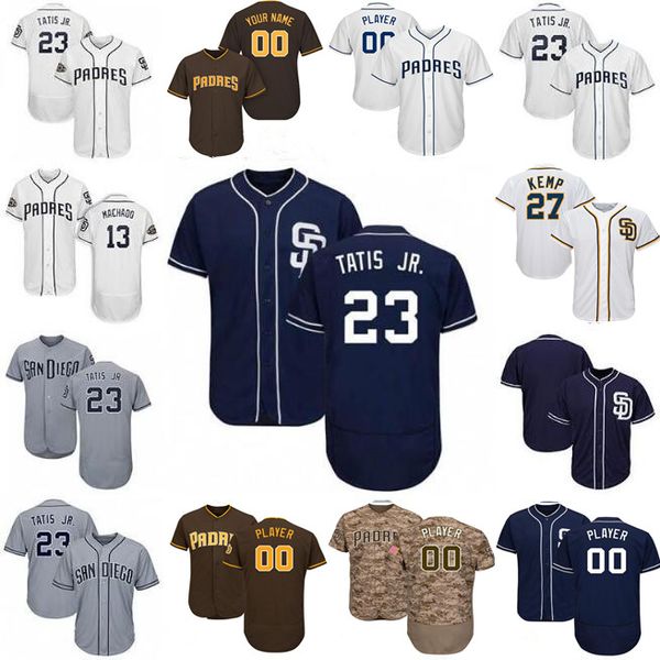 San Diego # Padres Custom jersey Manny Machado Eric Hosmer Hunter Renfroe Wil Meyers Wil Myers Austin Hedges baseball Jerseys
San Diego # Padres Custom jersey Manny Machado Eric Hosmer Hunter Renfroe Wil Meyers Wil Myers Austin Hedges baseball Jerseys