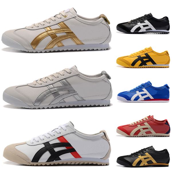 

asices original onitsuka tiger running shoes men women white athletic outdoor boots brand sports mens trainers sneaker designer shoes 36-44, White;red