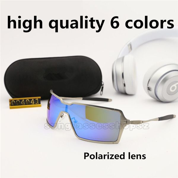 polarized designer 4041 sunglasses for men summer shade uv400 protection sport sun glasses 6 colors siamese lens, White;black
polarized designer 4041 sunglasses for men summer shade uv400 protection sport sun glasses 6 colors siamese lens, White;black
