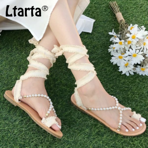 ltarta 2020 summer fashion bohemian open toe women's shoes anklet lace solid color casual flat women's sandals, Black
ltarta 2020 summer fashion bohemian open toe women's shoes anklet lace solid color casual flat women's sandals, Black