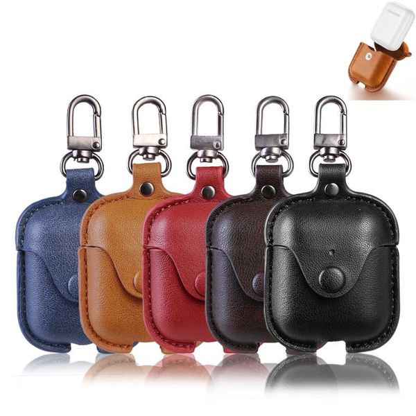 fashion headphone case for apple airpods leather case luxury genuine cover hook for air pods case anti lost earpods accessories earphone bag
fashion headphone case for apple airpods leather case luxury genuine cover hook for air pods case anti lost earpods accessories earphone bag