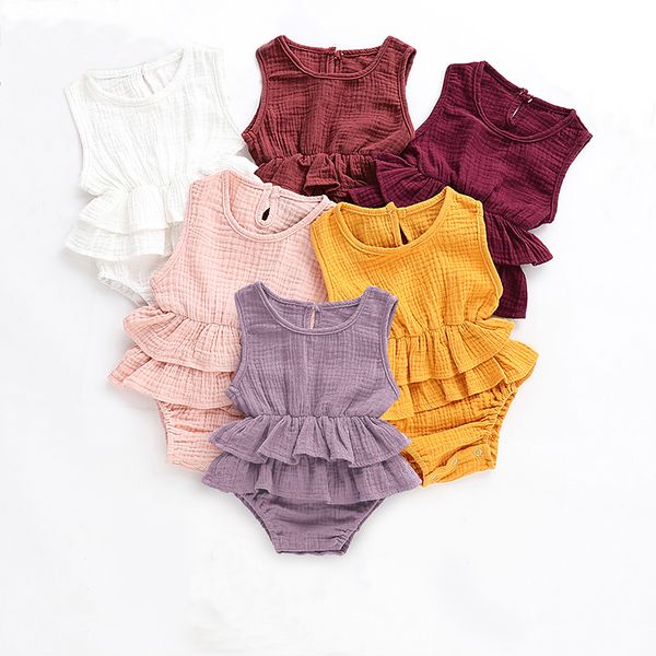 7 color sleeveless triangle casual rompers infant summer 2021 frilly fashion clothes boutique cute baby girl onesies 19072901, Blue
7 color sleeveless triangle casual rompers infant summer 2021 frilly fashion clothes boutique cute baby girl onesies 19072901, Blue