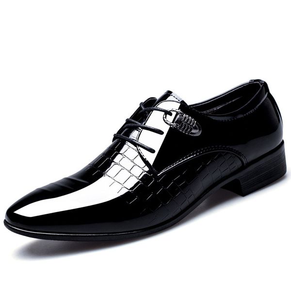 crocodile shoes mens dress shoes man wedding formal shoes men zapatos oxford hombre, Black
crocodile shoes mens dress shoes man wedding formal shoes men zapatos oxford hombre, Black