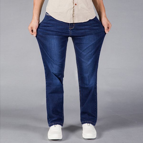 2019 new casual jeans men fashion business stretch straight denim trousers pants male plus size 40 42 44, Blue
2019 new casual jeans men fashion business stretch straight denim trousers pants male plus size 40 42 44, Blue