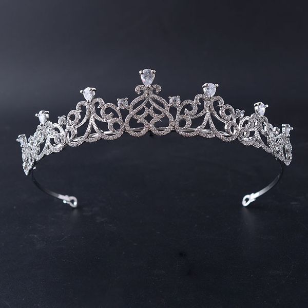 new arrival noble zircon beauty princess tiara fashion silver rhinestone crown for bride wedding hair accessories tiara de noiva, Golden;white
new arrival noble zircon beauty princess tiara fashion silver rhinestone crown for bride wedding hair accessories tiara de noiva, Golden;white