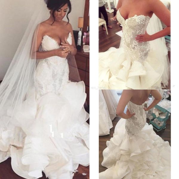 элегантный милая кружева appliqued свадебные платья люкс оборками sweep поезд плюс размер свадебные платья bc2782, White
элегантный милая кружева appliqued свадебные платья люкс оборками sweep поезд плюс размер свадебные платья bc2782, White