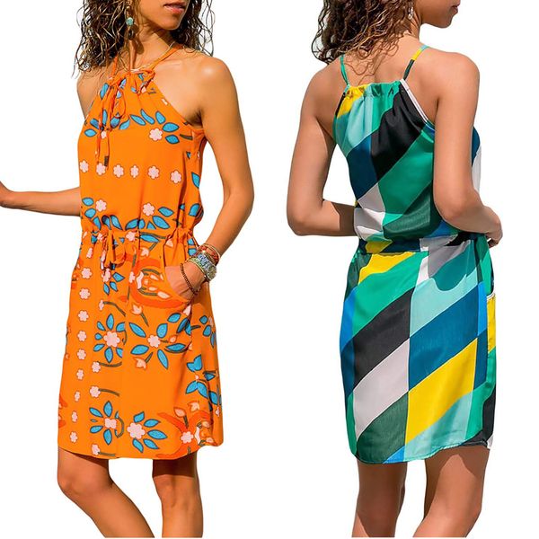 Floral Printed Spaghetti Sundress Women Summer Sweety Sexy Strap Beach Party Dress Date Vacation Outfits S-2XL
Floral Printed Spaghetti Sundress Women Summer Sweety Sexy Strap Beach Party Dress Date Vacation Outfits S-2XL