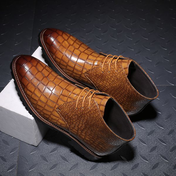 mens boots leather shoes men autumn winter shoes for men lace up martin boots men casual shoes motorcycle boot, Black
mens boots leather shoes men autumn winter shoes for men lace up martin boots men casual shoes motorcycle boot, Black