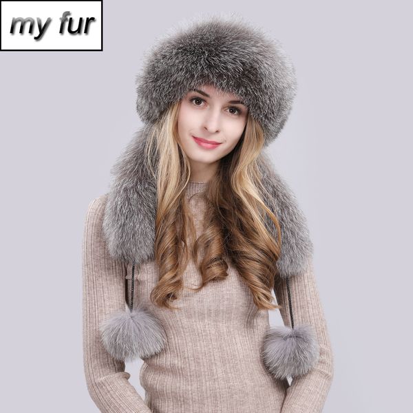 2019 new russian women winter 100% natural fur bomber hats fluffy fur hat lady thick warm real earlap cap, Blue;gray
2019 new russian women winter 100% natural fur bomber hats fluffy fur hat lady thick warm real earlap cap, Blue;gray