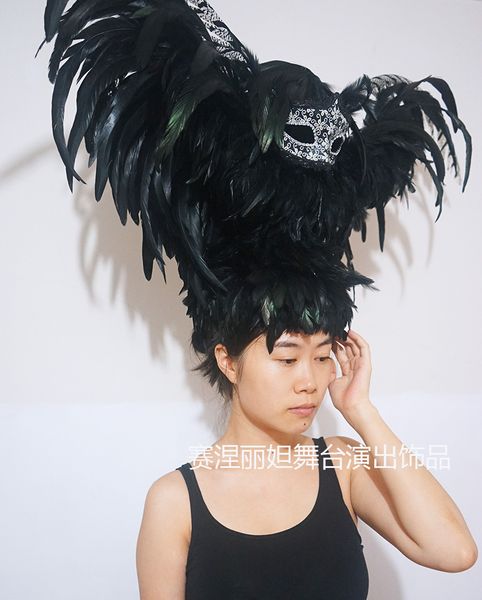 custom feather stage show headdress hair decoration show pgraphy jewelry custom-made
custom feather stage show headdress hair decoration show pgraphy jewelry custom-made
