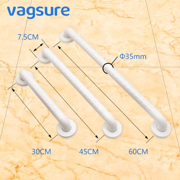 1pcs 30/45/60cm abs plastic grab bar bathroom safety handle railing anti-slip handrail bathtub accessories for elderly
1pcs 30/45/60cm abs plastic grab bar bathroom safety handle railing anti-slip handrail bathtub accessories for elderly