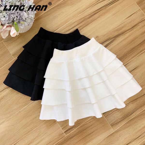 linghan fashion tiered ruffles elastic waist mini skirt designer spring summer runway new, Black
linghan fashion tiered ruffles elastic waist mini skirt designer spring summer runway new, Black