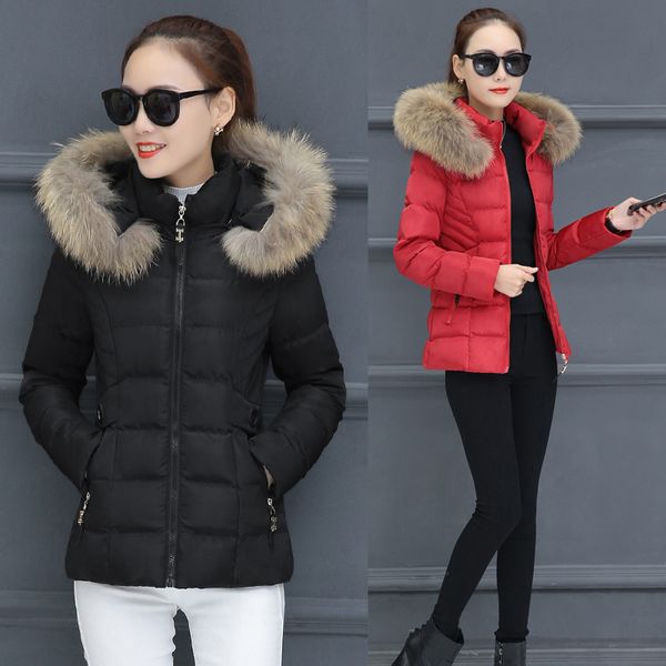 tcyeek fur parka down cotton winter jacket women 2019 ladies coat plus size 4xl clothes casual slim chaqueta mujer lwl816, Black
tcyeek fur parka down cotton winter jacket women 2019 ladies coat plus size 4xl clothes casual slim chaqueta mujer lwl816, Black