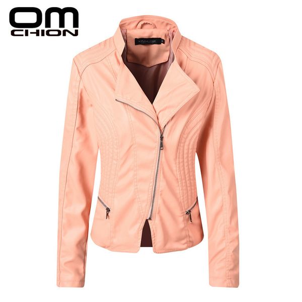 omchion 2019 autumn motorcycle jacket women black mandarin collar zippers short female faux pu leather coat lmj128
omchion 2019 autumn motorcycle jacket women black mandarin collar zippers short female faux pu leather coat lmj128