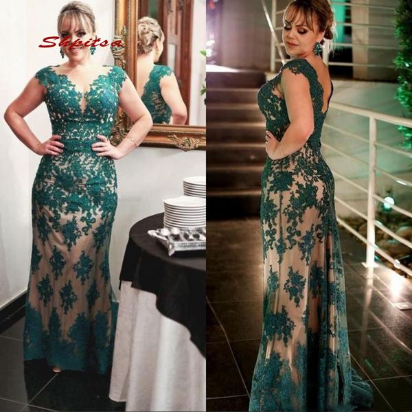 long lace evening dresses party mermaid plus size ladies women prom formal dresses evening gown, White;black
long lace evening dresses party mermaid plus size ladies women prom formal dresses evening gown, White;black