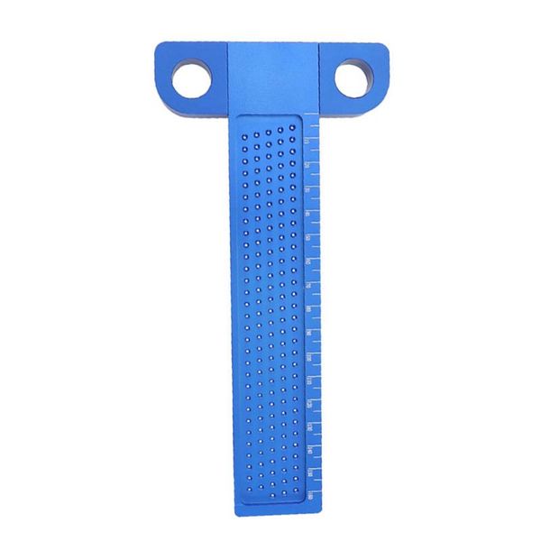 

woodworking scribe 160mm t-type ruler hole positioning crossed marking gauge aluminum alloy crossed-out tool measuring tools