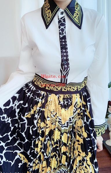 2019 brand woman summer dresses print stitching maxi dresses retro lapel long sleeve women jumpsuits rompers contrast color ladies skirt, Black;gray
2019 brand woman summer dresses print stitching maxi dresses retro lapel long sleeve women jumpsuits rompers contrast color ladies skirt, Black;gray