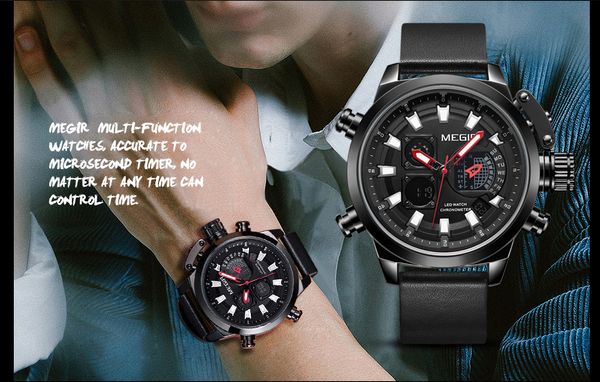 men's sport quartz watches leather strap chronograph luminous army wristwatch 2019 new brand clock relogios 2090 black, Slivery;brown
men's sport quartz watches leather strap chronograph luminous army wristwatch 2019 new brand clock relogios 2090 black, Slivery;brown