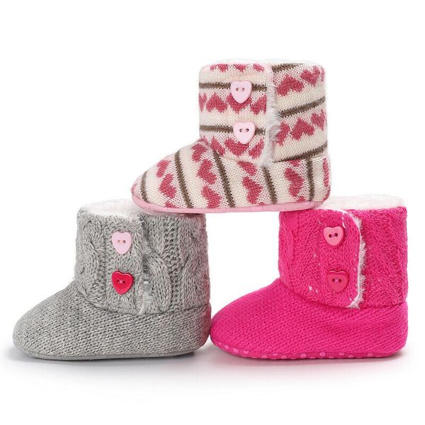 newborn baby girl boy crochet knit woolen soft bottom toddler shoe snow boots christmas snow red warm kids boots, Black;grey
newborn baby girl boy crochet knit woolen soft bottom toddler shoe snow boots christmas snow red warm kids boots, Black;grey