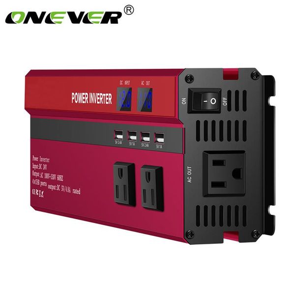 4000w/5000w solar car power inverter led dc12/24v to ac110/220v sine wave converter 4 usb interfaces
4000w/5000w solar car power inverter led dc12/24v to ac110/220v sine wave converter 4 usb interfaces