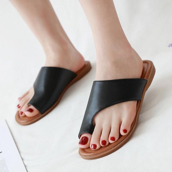 summer sandals women vintage flat sandals pu leather beach slipper flip flops casual lazy shoes woman zapatos de mujer, Black
summer sandals women vintage flat sandals pu leather beach slipper flip flops casual lazy shoes woman zapatos de mujer, Black