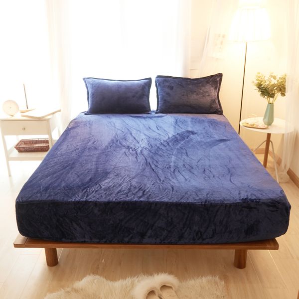 dark blue solid color flannel fabric 3pcs bed sheet with pillowcase bed linen mattress covers fitted sheet sets with elastic
dark blue solid color flannel fabric 3pcs bed sheet with pillowcase bed linen mattress covers fitted sheet sets with elastic