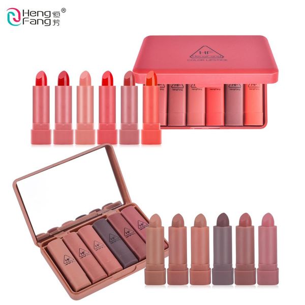 hengfang 6pcs matte velvet lipstick mini makeup lip kit waterproof nude pigments set of 6pcs lovely gift wholesale retail
hengfang 6pcs matte velvet lipstick mini makeup lip kit waterproof nude pigments set of 6pcs lovely gift wholesale retail