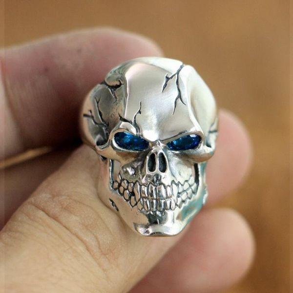 cz eyes 925 sterling silver mens biker rock punk ring ta131 us size 7~15, Golden;silver
cz eyes 925 sterling silver mens biker rock punk ring ta131 us size 7~15, Golden;silver