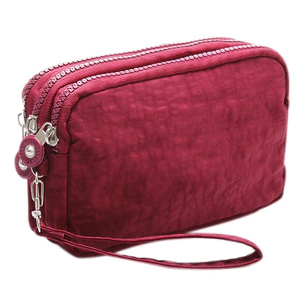 lady phone wallet package 3 layers handbag cross section clutch bag large capacity valentines gift, Red;black
lady phone wallet package 3 layers handbag cross section clutch bag large capacity valentines gift, Red;black